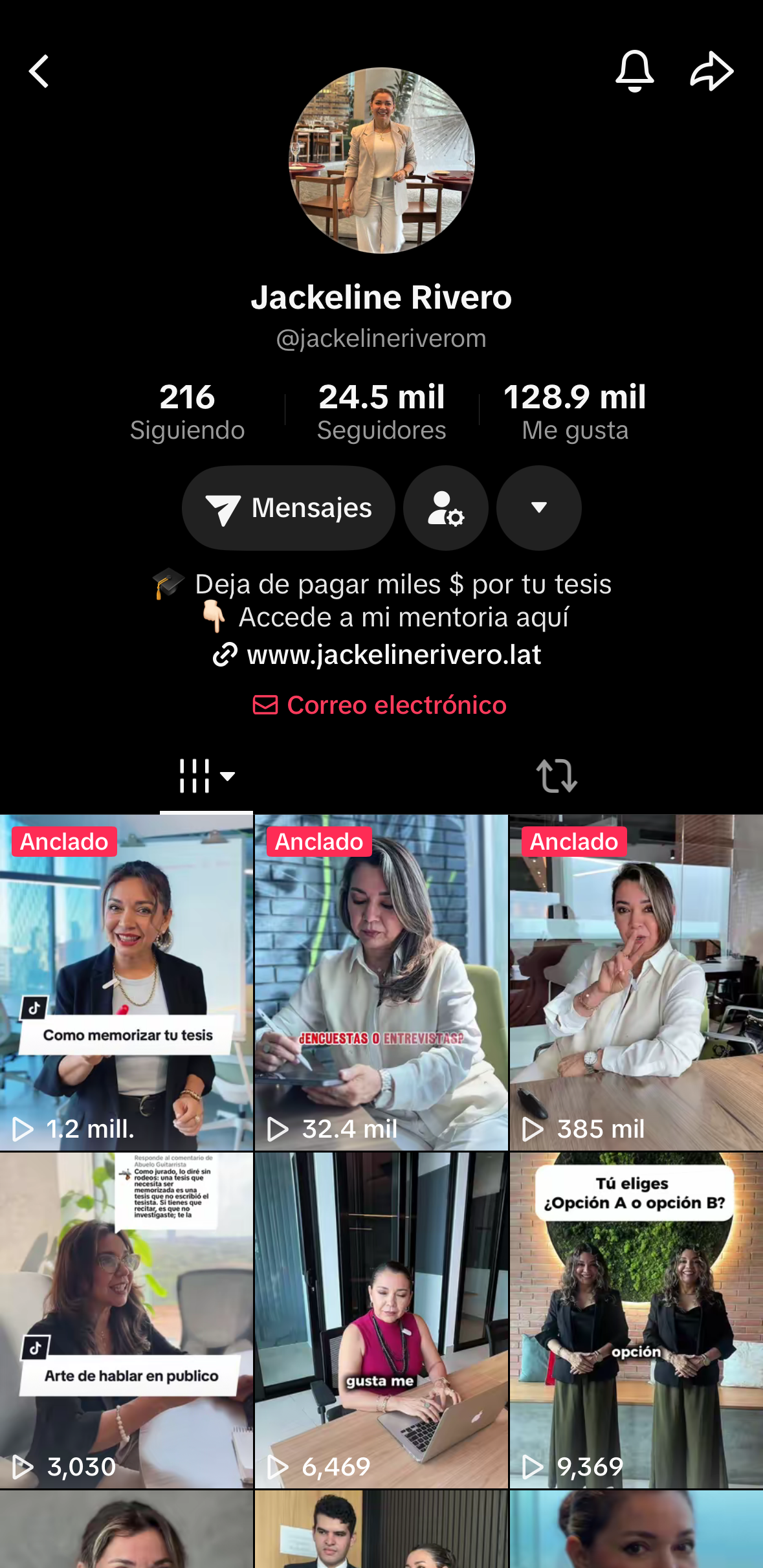 Cliente de Impulzzo gestionado en redes sociales
